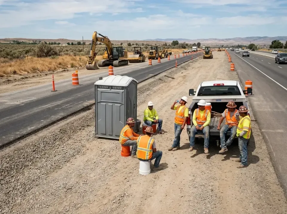 highway-road-construction-crew-007 — frequently asked questions, Porta Potty and Restroom Rentals in Beechwood, MS